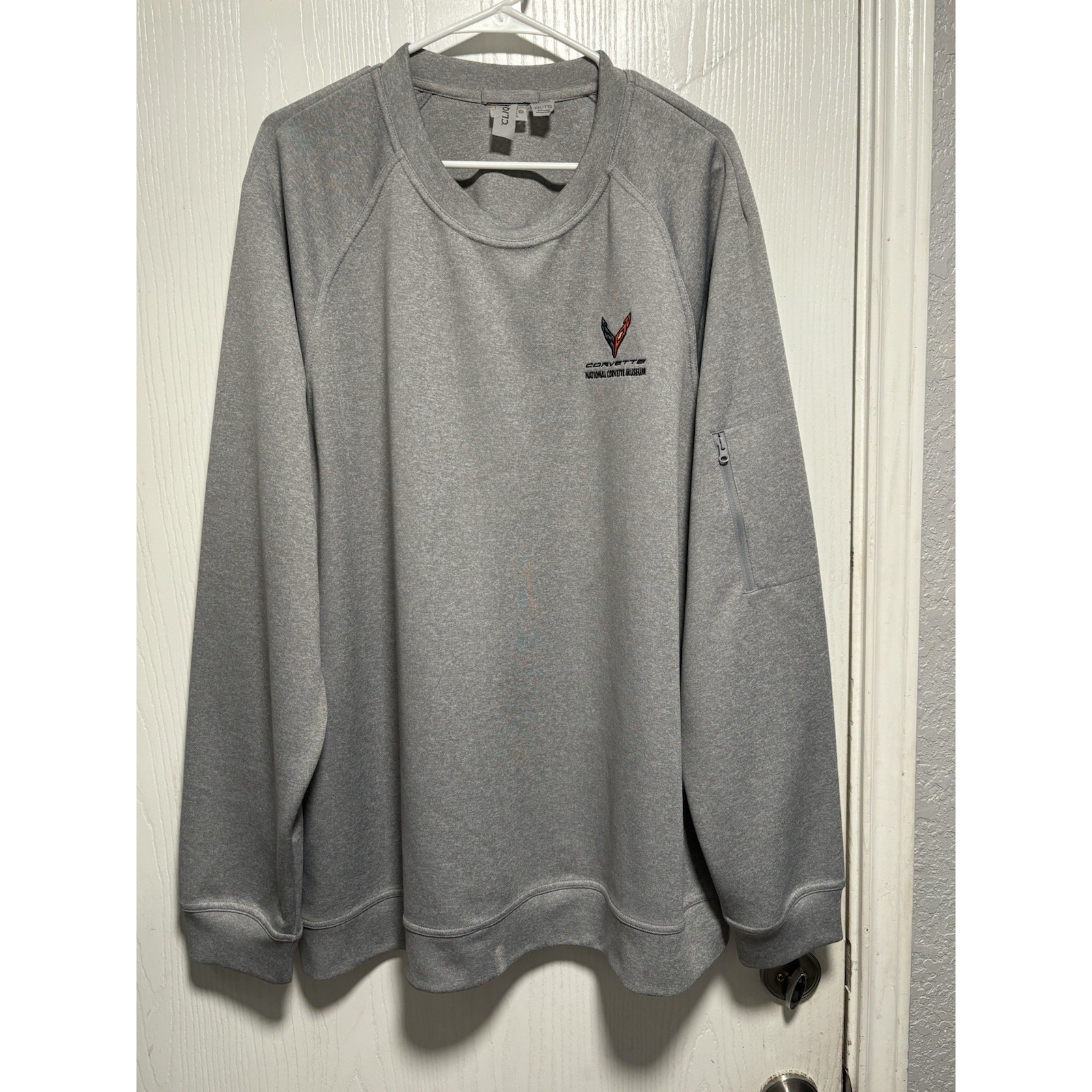 Corvette National Corvette Museum Thick Polyester Longsleeve Sweatshirt XXLarge
