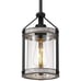 Farmhouse Glass Pendant Light Fixtures White Wood Pendant Light HANASS Open Box