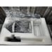 Farmhouse Glass Pendant Light Fixtures White Wood Pendant Light HANASS Open Box