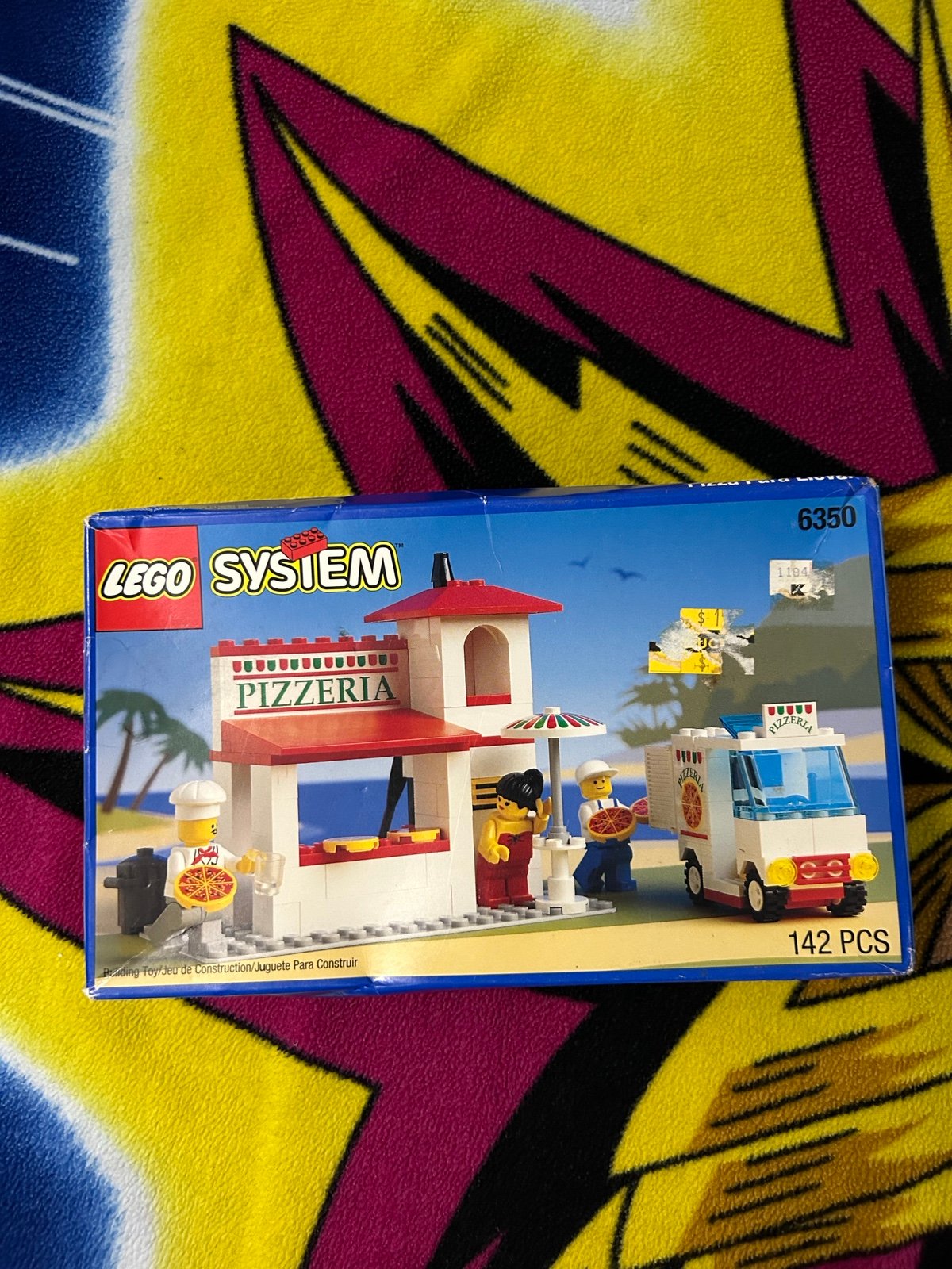 LEGO Town: Pizza To Go (6350) SEALED IN BOX! Damaged box