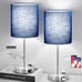 Table Lamps Touch Control with 2 USB & AC Outlet 3 Way Set of 2