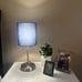 Table Lamps Touch Control with 2 USB & AC Outlet 3 Way Set of 2