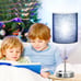 Table Lamps Touch Control with 2 USB & AC Outlet 3 Way Set of 2