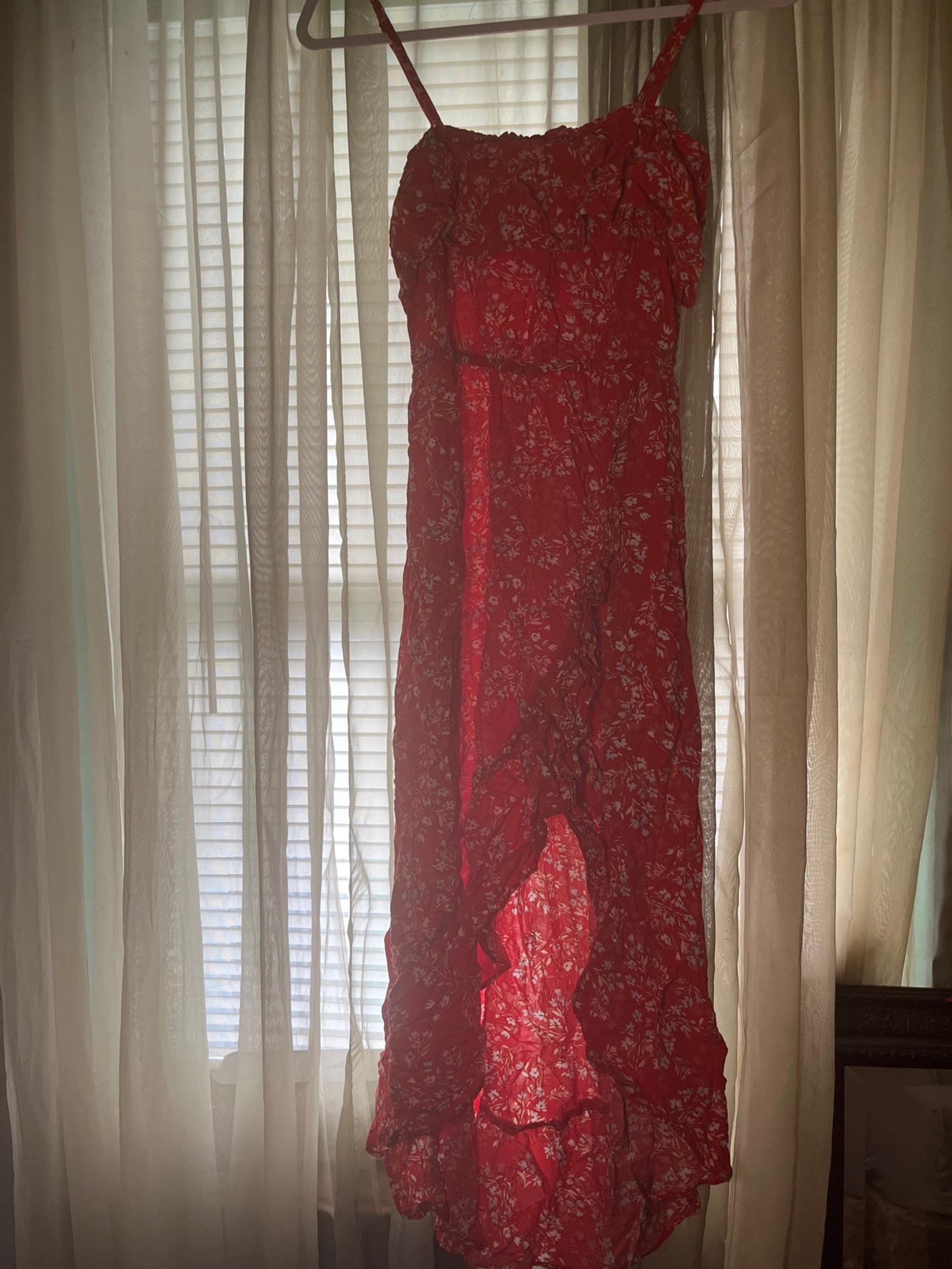 lily rose floral high low dress