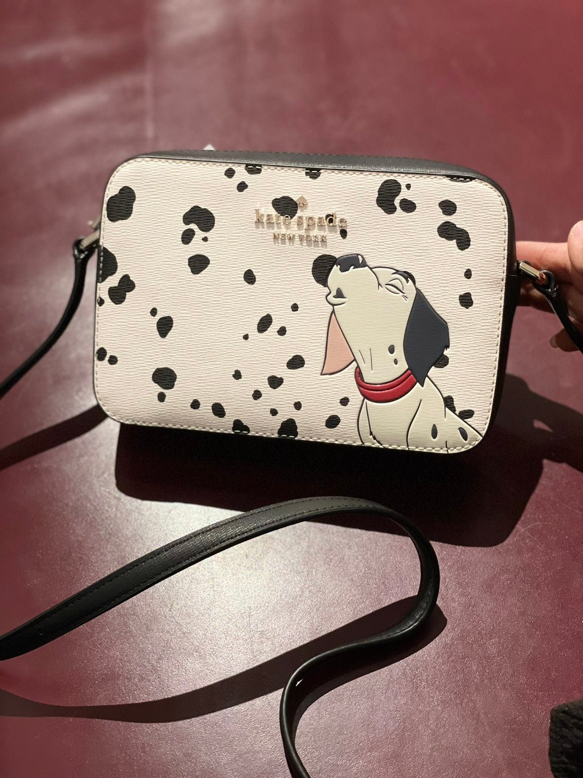 NWT Disney X Kate Spade Dalmatians Camera Bag K8239