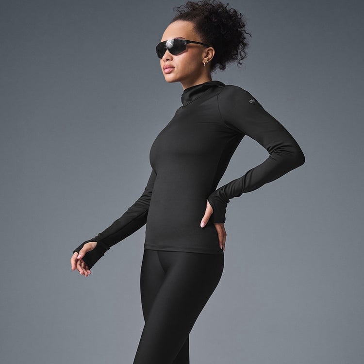 Alo Yoga Airlift Winter warm hooded runner