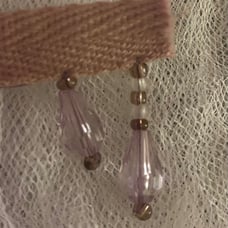 Conso fringe bead trim 11 yards DIY project sewing notions