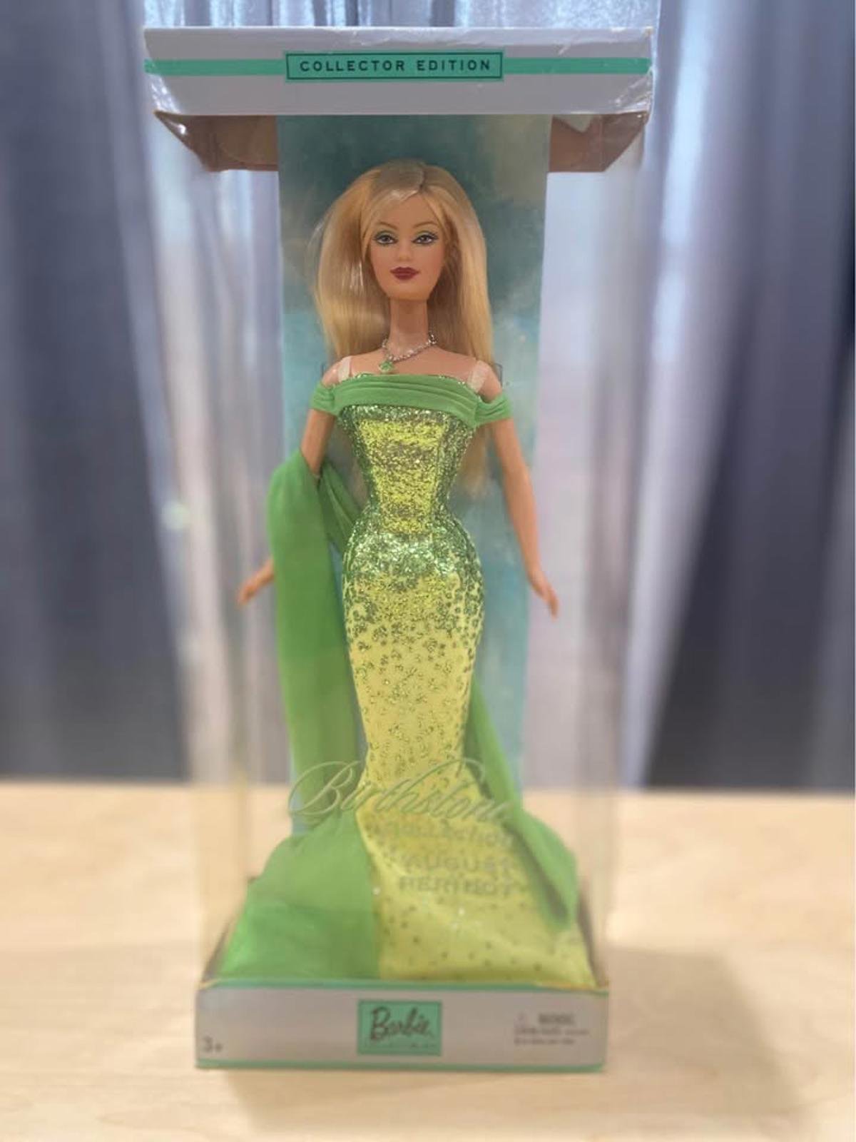 2002 August Birthstone Peridot Barbie Collection No. C5326