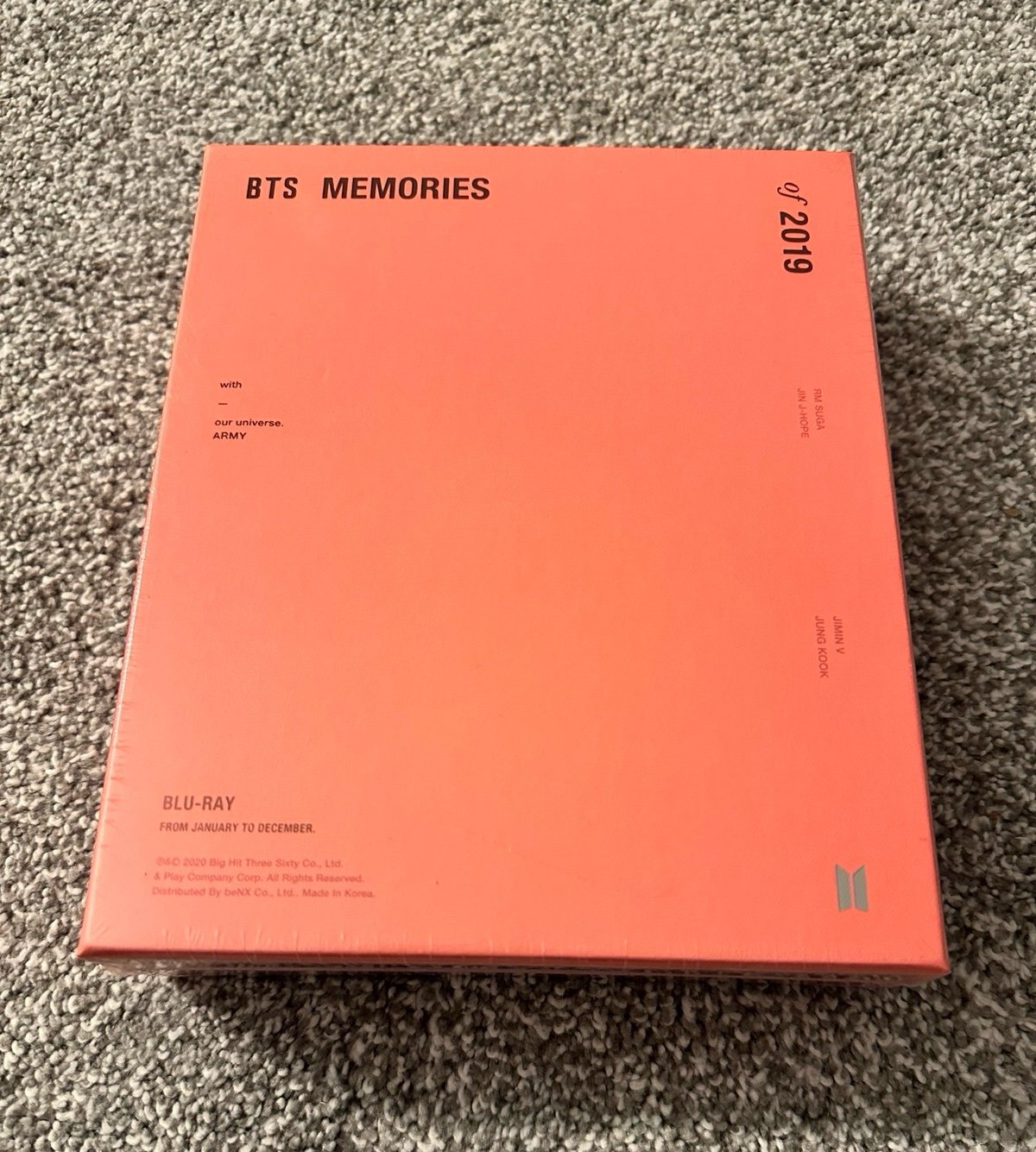 BTS メモリーズ 2019 Blu-ray