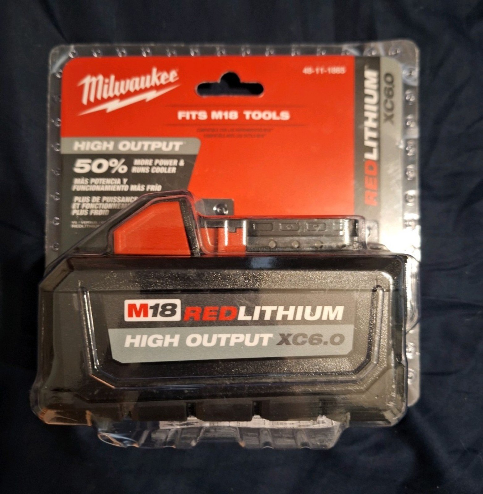 Milwaukee M18 6.0ah battery