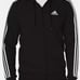 adidas Men Essentials Fleece 3-Stripes Full-Zip Track/jacket Hoodie Multi sport