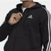adidas Men Essentials Fleece 3-Stripes Full-Zip Track/jacket Hoodie Multi sport