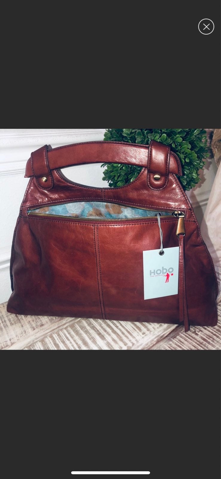 NWT Mahogany *Hobo* Handbag