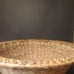 Round Boho Woven Wicker Basket Rimmed Bowl Huge