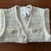 Tweed Knit Vest - UNITED ARROWS, Brand New, Unused