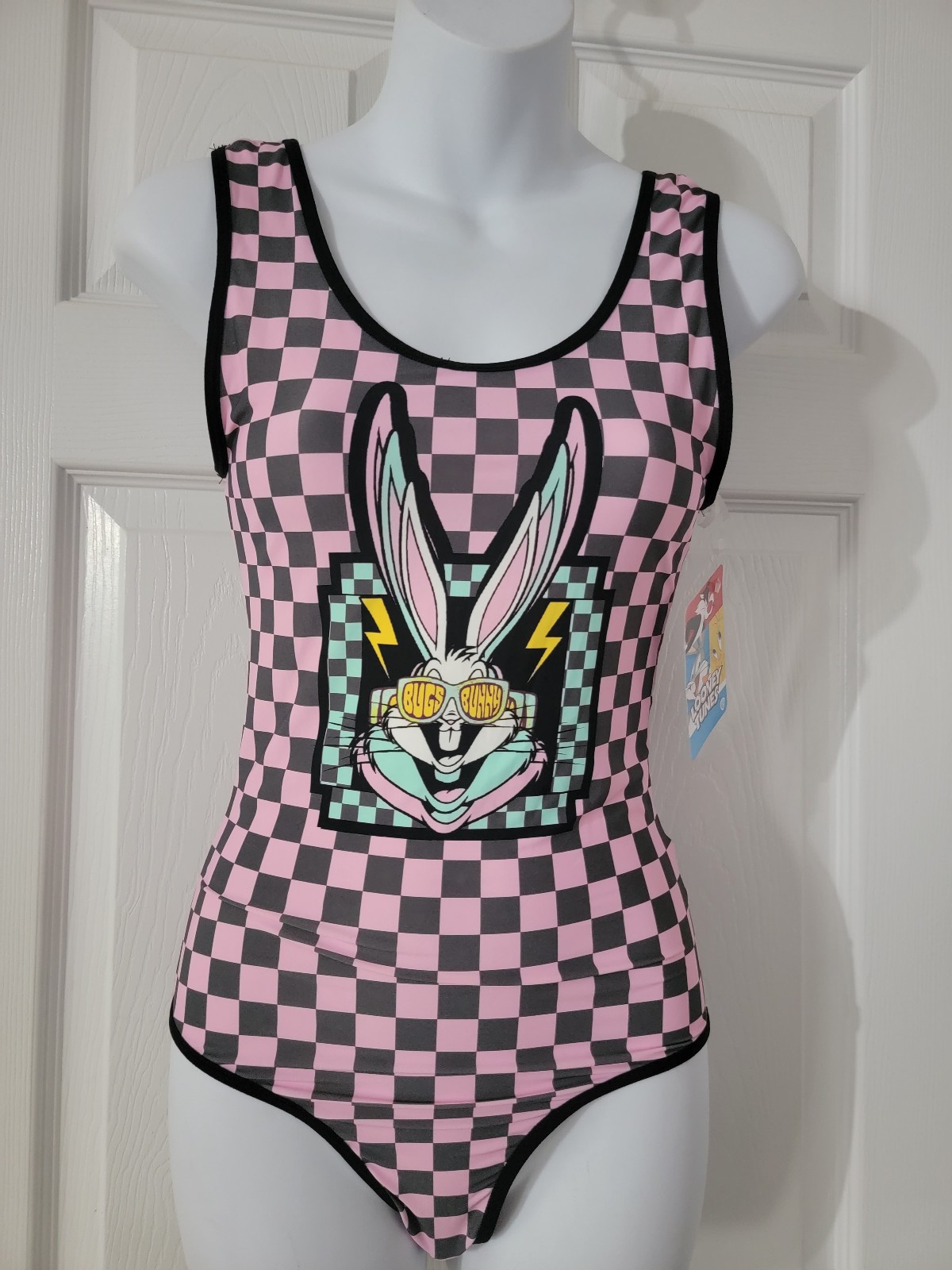 Woman's Looney Tunes Leotard Bodysuit Size Large