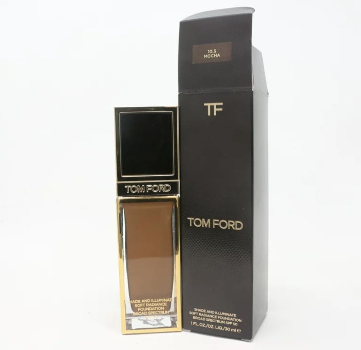 TOM FORD Shade and Illuminate Soft Radiance Foundation SPF 50 Shade 10.5 Mocha