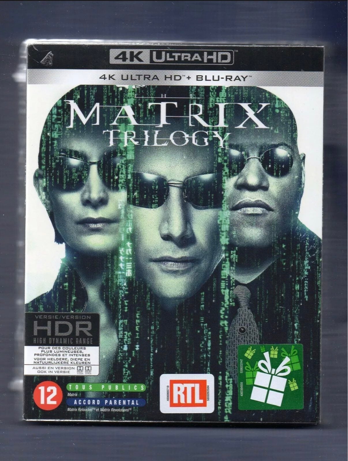 Matrix The Complete Trilogy 4K Ultra New