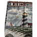 Vintage Mohawk Home Sandy Dunes Beach Nautical Tapestry Fringe Throw 50x60