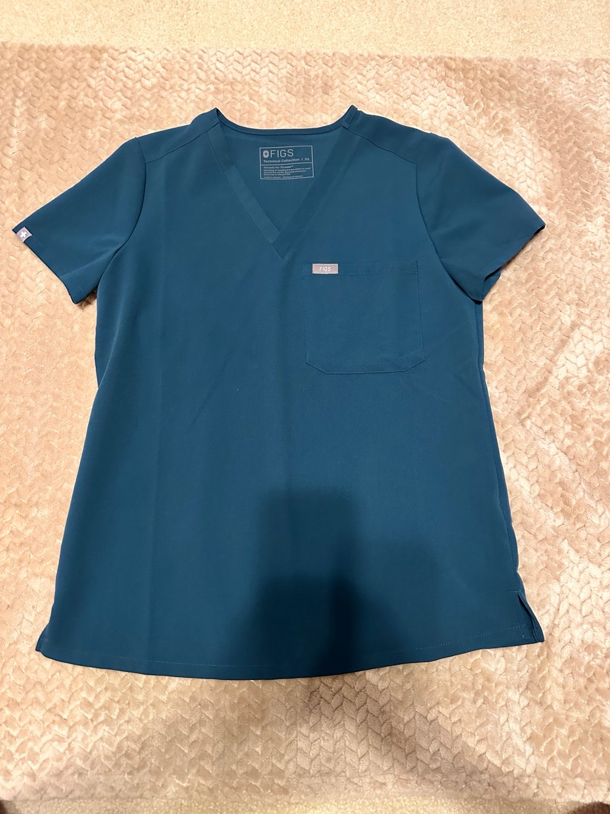Figs Caribbean Catarina XS scrub top