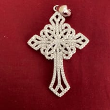 925 sterling silver cross Pendant