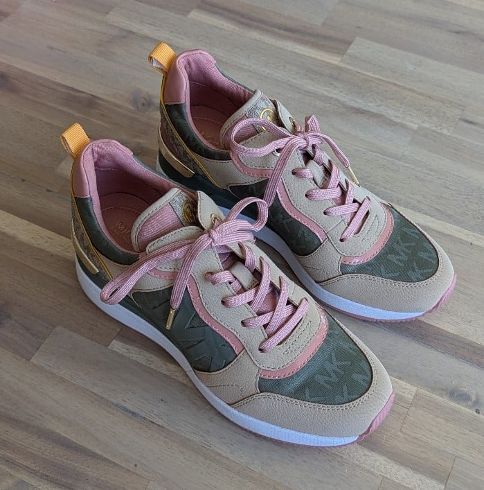 michael kors trainers womens purple
