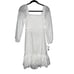 Veronica Beard White Denise Mini Dress Size S Graduation Sorority Romantic 398