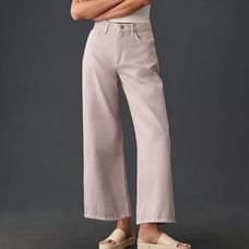 NWT Rag & Bone Womens 5-Pocket Blush High-Rise Wide Leg Jeans, sz 29