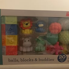 Baby Xylophone Bath Toy and Balls, Blocks, and Buddies Bundle
