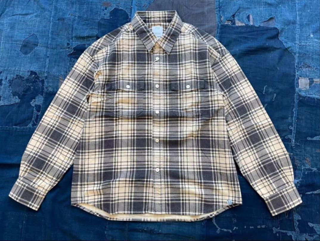 VISVIM 24aw PIONEER CHECK Size 3 Rare