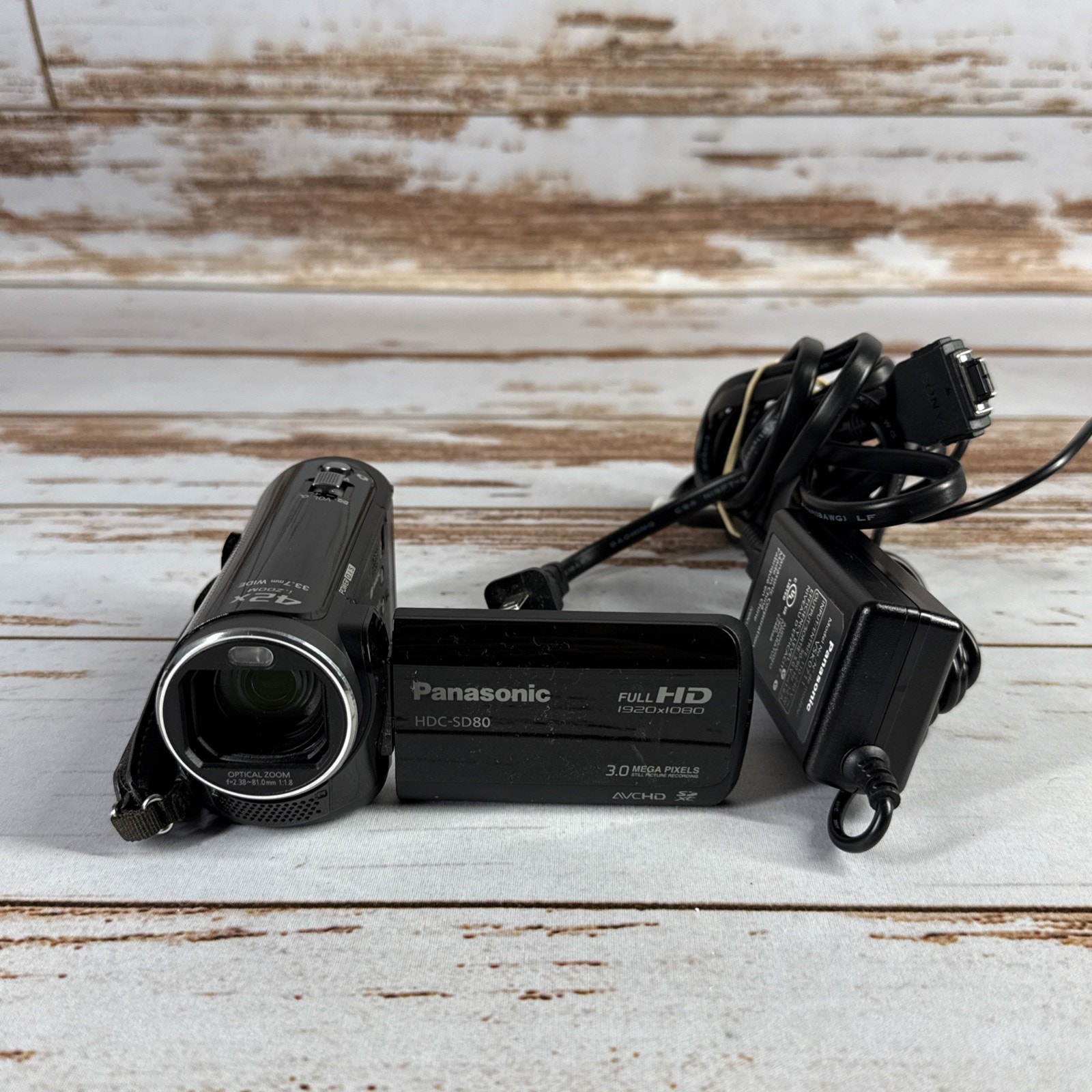 VGC Panasonic HDC-SD80 Digital Video Camera WORKING