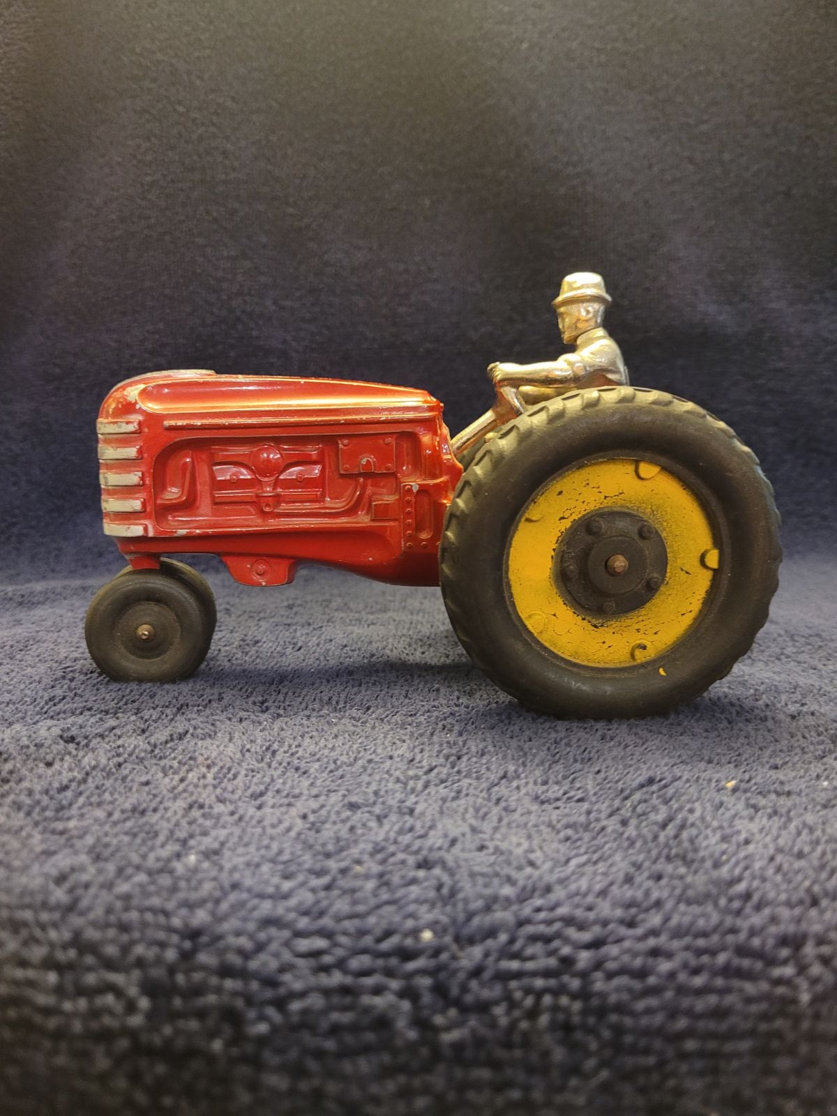 Tractor with the original driver and plow all operational.
