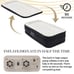 King coil twin air mattress