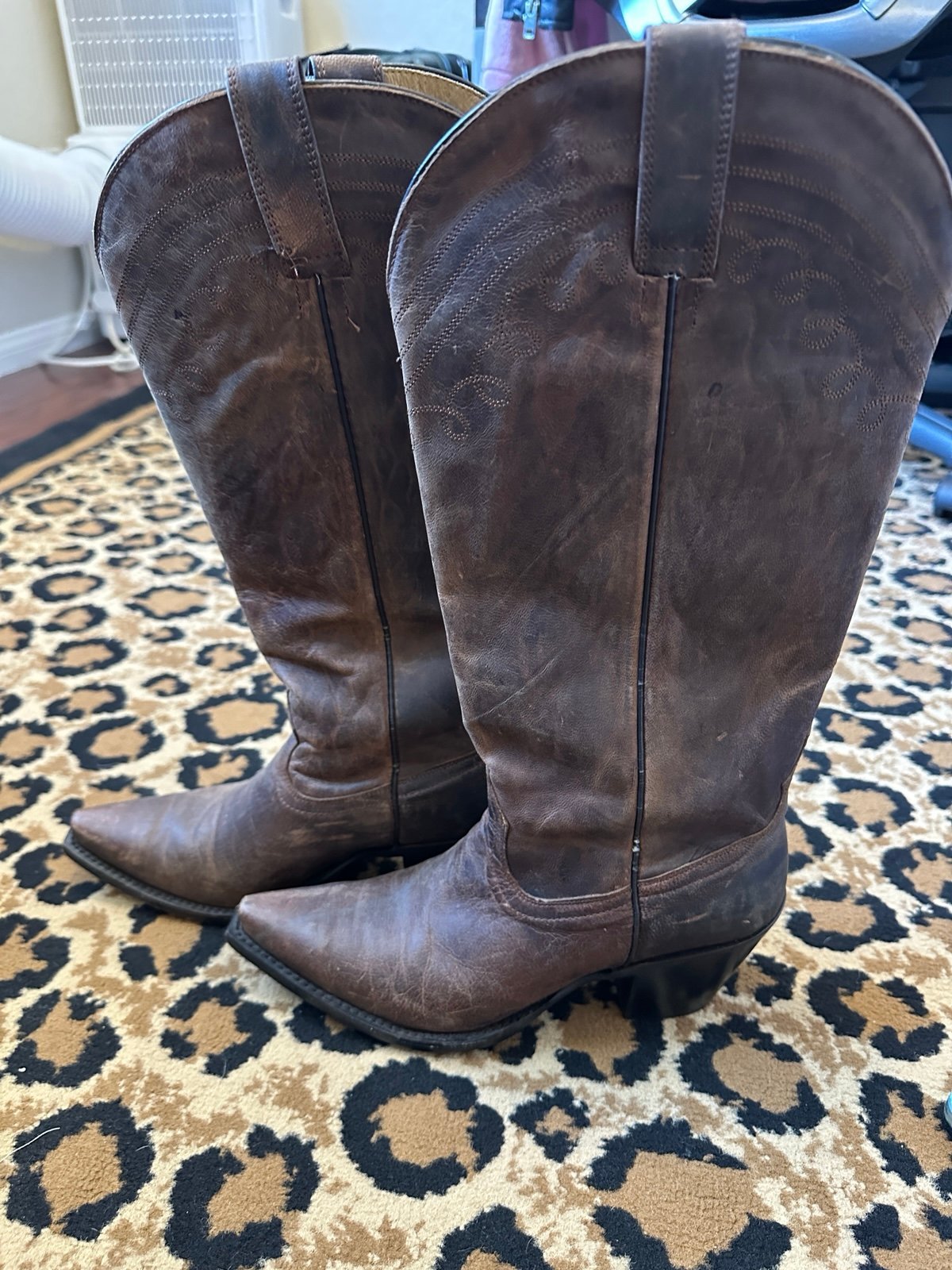 Shyanne tall brown Cowboy Boots