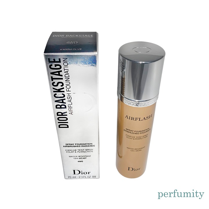 Dior Airflash Spray Foundation 4 Warm Olive Radiant Finish 2.3 oz NEW IN BOX