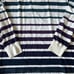 NEW Vintage Men’s Arrow River Bend Striped Rugby Shirt Polo Large 90’s