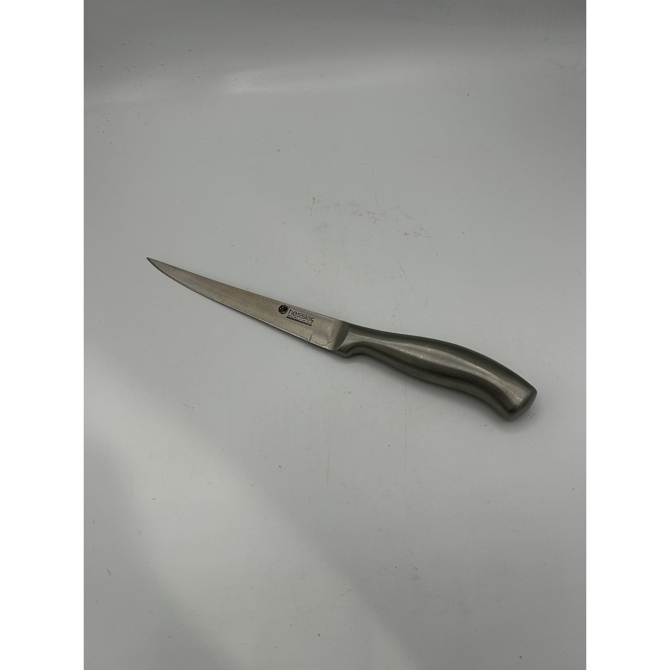 Hessler Worldwide Stainless Steel Cutlery 6" Blade Pro Kitchen Utility Knife