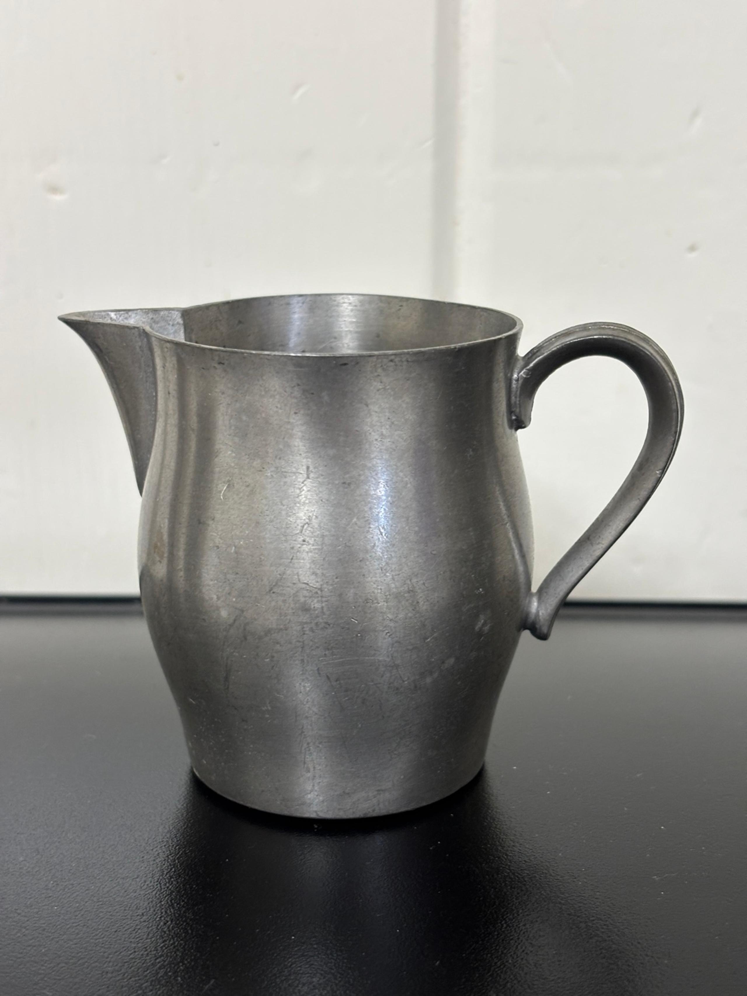 PEWTER CREAMER BY INTERNATIONAL PEWTER #27617 Antique VINTAGE 1920’S