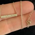 AAT Vintage Dyadema Italian Sterling 925 Silver Necklace adjustable 16-18”