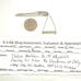 AAT Vintage Dyadema Italian Sterling 925 Silver Necklace adjustable 16-18”