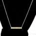 AAT Vintage Dyadema Italian Sterling 925 Silver Necklace adjustable 16-18”