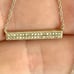 AAT Vintage Dyadema Italian Sterling 925 Silver Necklace adjustable 16-18”