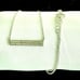 AAT Vintage Dyadema Italian Sterling 925 Silver Necklace adjustable 16-18”
