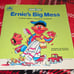 SESAME STREET Ernie's Big Mess Read Along Book & Cassette Tape [1983]