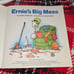 SESAME STREET Ernie's Big Mess Read Along Book & Cassette Tape [1983]