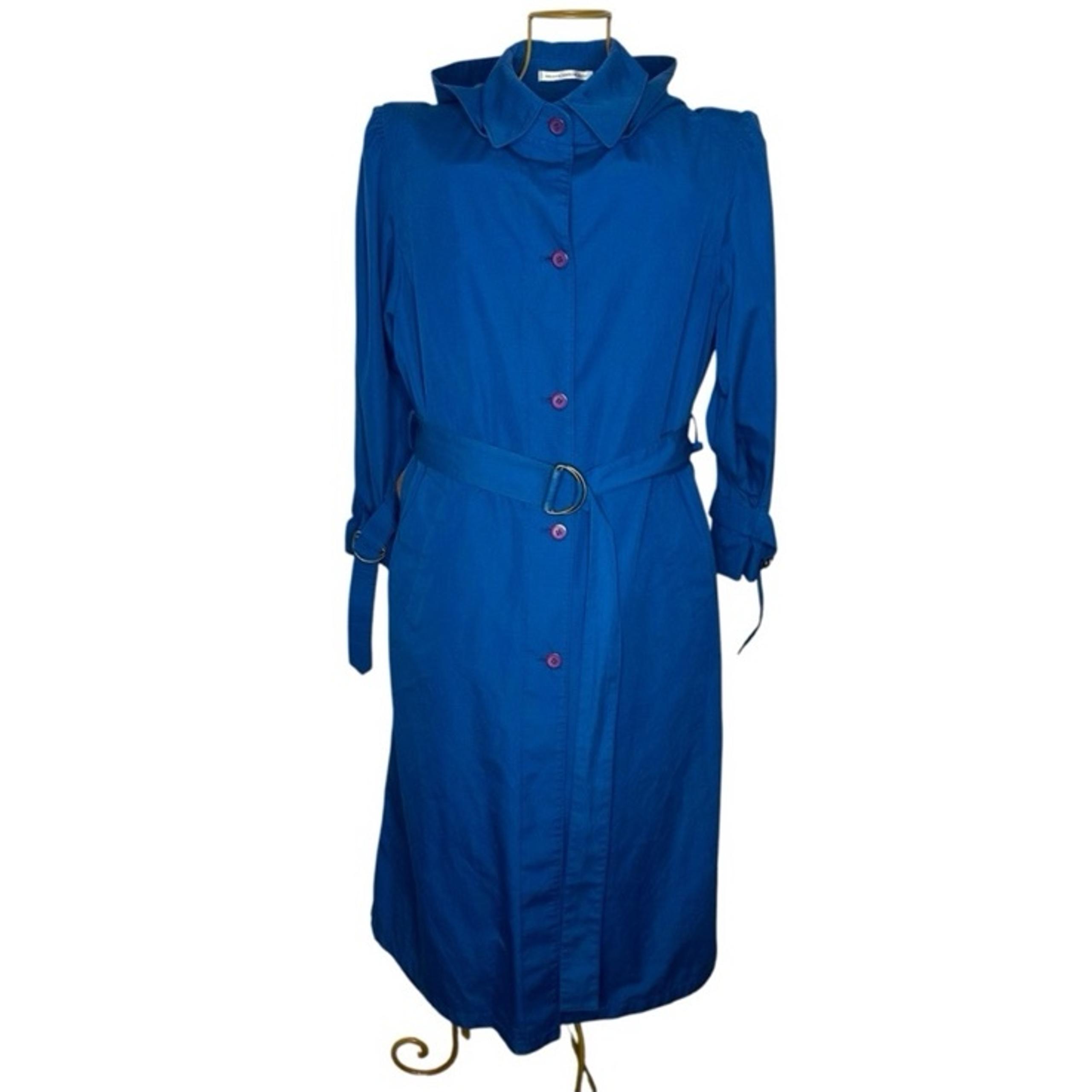 Vintage Misty Harbor Original Trench Coat - Removable Plaid Lining - 8 Reg ( M )