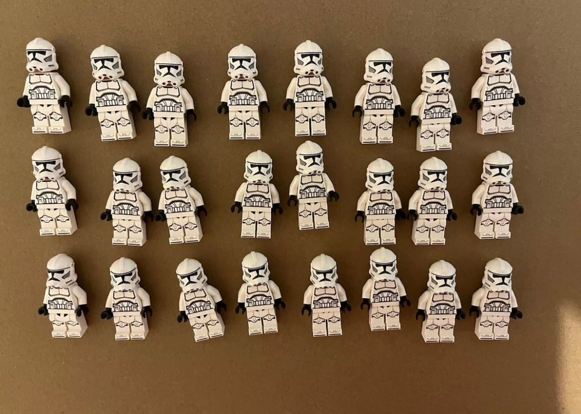LEGO Star Wars CLONE TROOPERS Minifigures 75372 LOT OF 24 Phase 2