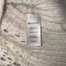 Athleta Bedford Cable Knit Cashmere Wool Blend Turtleneck Cream Sweater SMALL