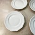 G53~ Set of 5 Rosenthal All White Classic Rose Collection Salad Plates 7 5/8