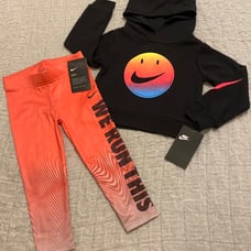 Nike Hoodie & Dri-Fit Leggings Duo - 3T